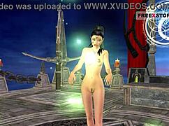 indian bhabhi strikes sexy poses in animated 3d cartoon