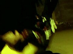 Bruna Shows Legs in Spandex Marking Panties