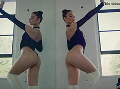 skinny latina teen emily willis displays tight petite body for playboy