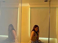 She Receives a Hot Call and the Hotel Employee Records It Part 1