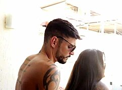 Husband Betrays Wife With Skinny Sister-In-Law, She Moans Loudly During Cunilingus And Masturbation