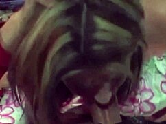 Rough Doggystyle Blowjob Ends With Cum In Mouth!