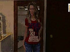 wife and mother-in-law play game