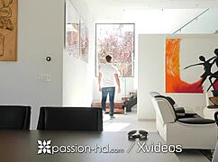 Passion-HD Toy Tease Leaves Blonde's Pussy Soaking Wet for Action