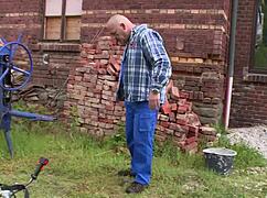 the cleaning lady gets hard fucked in the laundry room hd