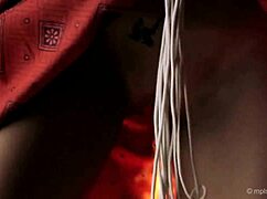 Skinny Indian Teen's Intense Finger-Fucking Dance