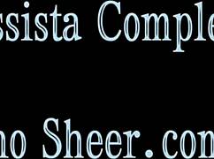 Latina Ebony Slut Deepthroats Big Black Cock in Homemade Lingerie