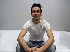 Czech gay casting lukas engages in sucking and fucking
