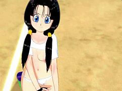 Videl Thanks You For Flying Lessons In Dragon Ball Z