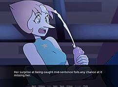 Pearls Receives Cake Gem Blast with Big Tits Ass Face Sitting and Monster Cock Creampie