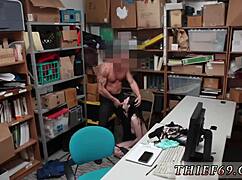 police suspect in uniform was caught red handed by store associate