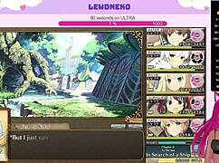 lewdneko moaning while playing evenicle with vibrator part 20