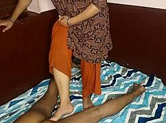 mother-in-law's foot fetish treat