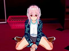 Super Sonico Gets Wild and Horny Modeling Just for You