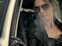 In the Car Waiting for a Ride