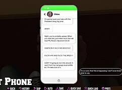 Yo, this naughty redhead in College Kings 2 wants my huge cock bad!