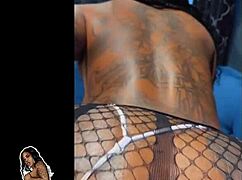 Gogo Fukme Oiled Up In High Heels And Fishnet Stockings For Solo Joi