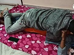 Mature Wife Enjoys Dirty Bedroom Fun With Husband And Friend