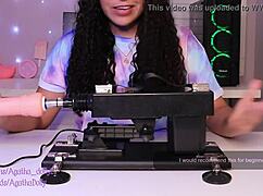 Testing My New Sex Machine - Agatha Dolly Loves Speed