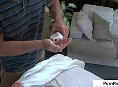 Perfect charlie gives relaxing massage