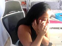 maxine x explores with a 24 inch dildo in her solo clip