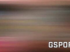 hey, watch this cuckold's girlfriend get fucked by a big black cock while he sits there