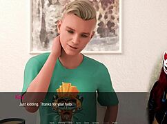 Kate 13 explores cartoon cosplay game as petite brunette babe