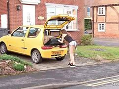 Petite Neighbor Tina Seduces Him Alone