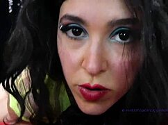 I want to corrupt your soul - satanic goddess italian mistress sissy slut training religious sweet lucifer rebecca diamante fetish dominatrix