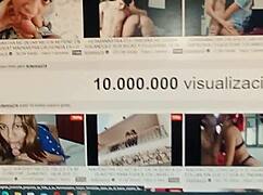 Colombian stepsister with big ass and tight pussy masturbates my big cock