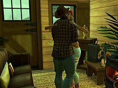 dude ranch where big tits get rode hard in 3d