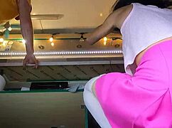 sexy virgin spreads legs unaware of hidden cam