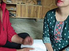 Hot Latina sister-in-law teases big cock, gets pussy filled