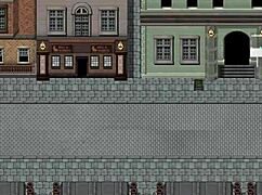 Stopping hot blonde thief in museum 😏