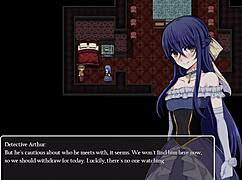 Stopping hot blonde thief in museum 😏