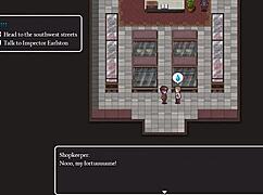 Stopping hot blonde thief in museum 😏