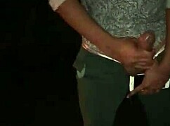 gay guys meet publicly outdoors at night