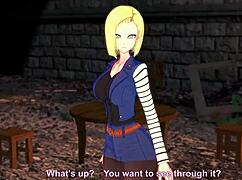 Android Number 18 In Different Positions Pov Dragon Ball Z Part 1