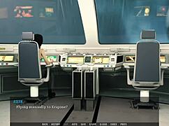 passionate sex on captain's deck in unending void tales