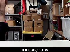 ThiefCaught - 18yo teen, wanna screw instead of bail, April Reid?