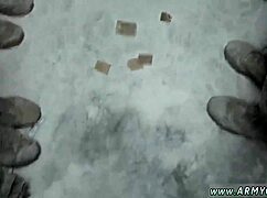 Army Nude Men in Gay Hazing, Showering, and Fucking