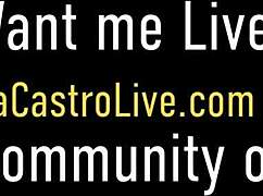 thick bbw angelina castro and samantha 38g milk cock with their tits 😍