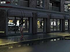 Fashion Business Girl Takes Naked Shower In 3D Anime