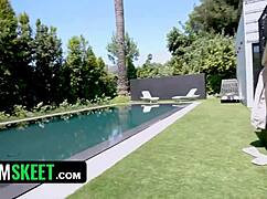 Babysitter obsessed with boss, set to wreck him with her tight teen body