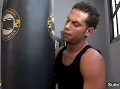 Athletic Gay Studs Pound Hard with Monster Cock Action