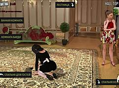 Fashion Business Girl Takes Naked Shower In 3D Anime