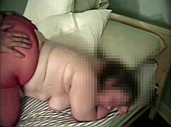 i'm watchin my young curvy bbw wife takin it doggy in red pantyhose, oh god