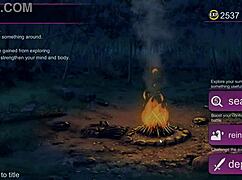 Pretty Lady Gives Footjob In Suc Dung Side Story Hentai Game