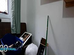 Latina Takes Cock Deep in Ass