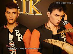 Being a dik chick route throwing dildos at jocks in erotic homemade game